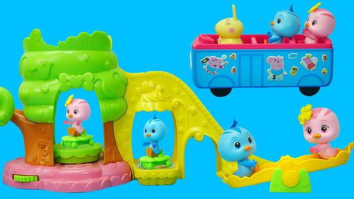 朵朵和歡歡玩滑滑梯錯過了森林末班車 還好遇到了兔子小姐