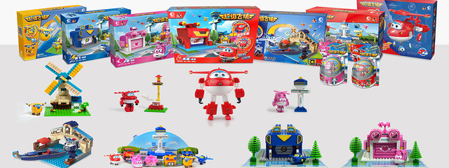 潮升動漫攜旗下多款授權積木產品亮相廣州玩具展